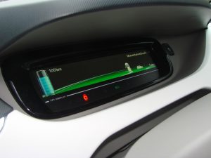oplaadindicator van een elektrische auto