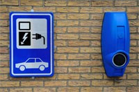 je elektrische wagen opladen