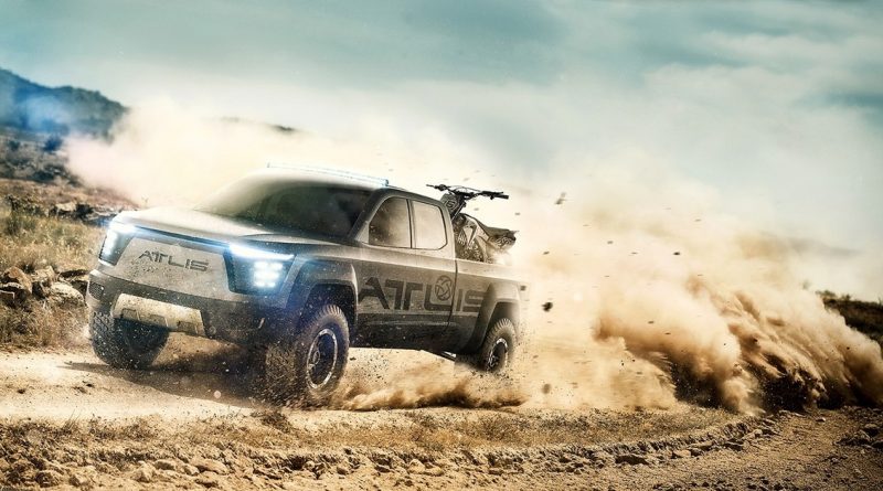 Atlis Pick-Up in actie