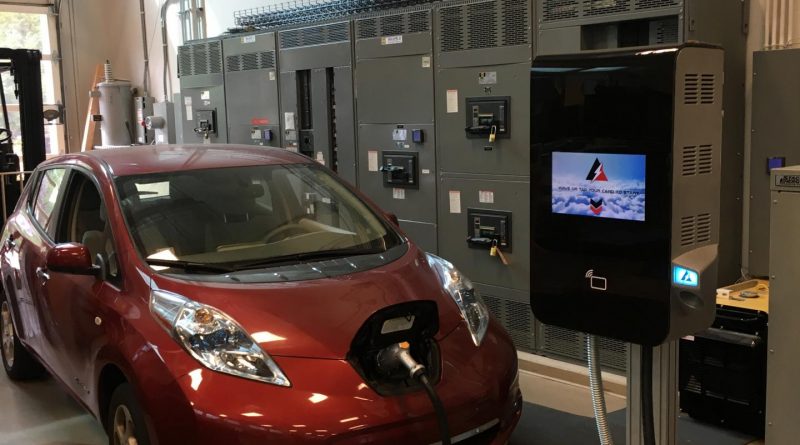 nieuwe elektrische laadpaal MVFC