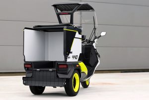 het laadvermogen van de Rapide 3 is 440 liter