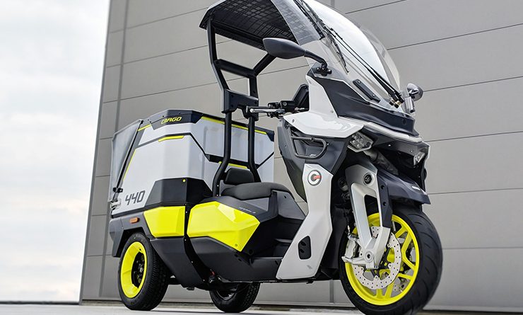 De rapide 3 een cargo scooter