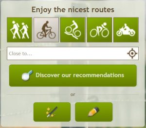 maak je route met routeyou