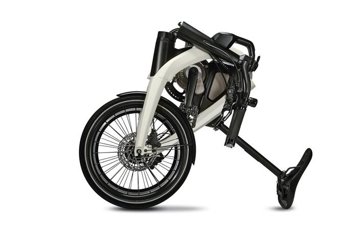 De plooibare GM e-bike