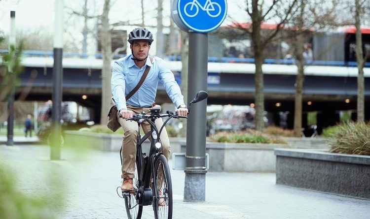 Een speedpedelec op het fietspad