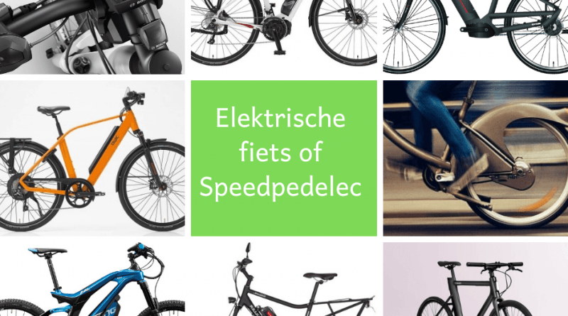 Kies ik een ebike of een speedpedelec?