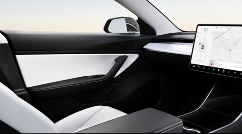 Tesla model 3 maar dan zonder stuur