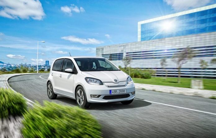 De elektrische skoda citigo